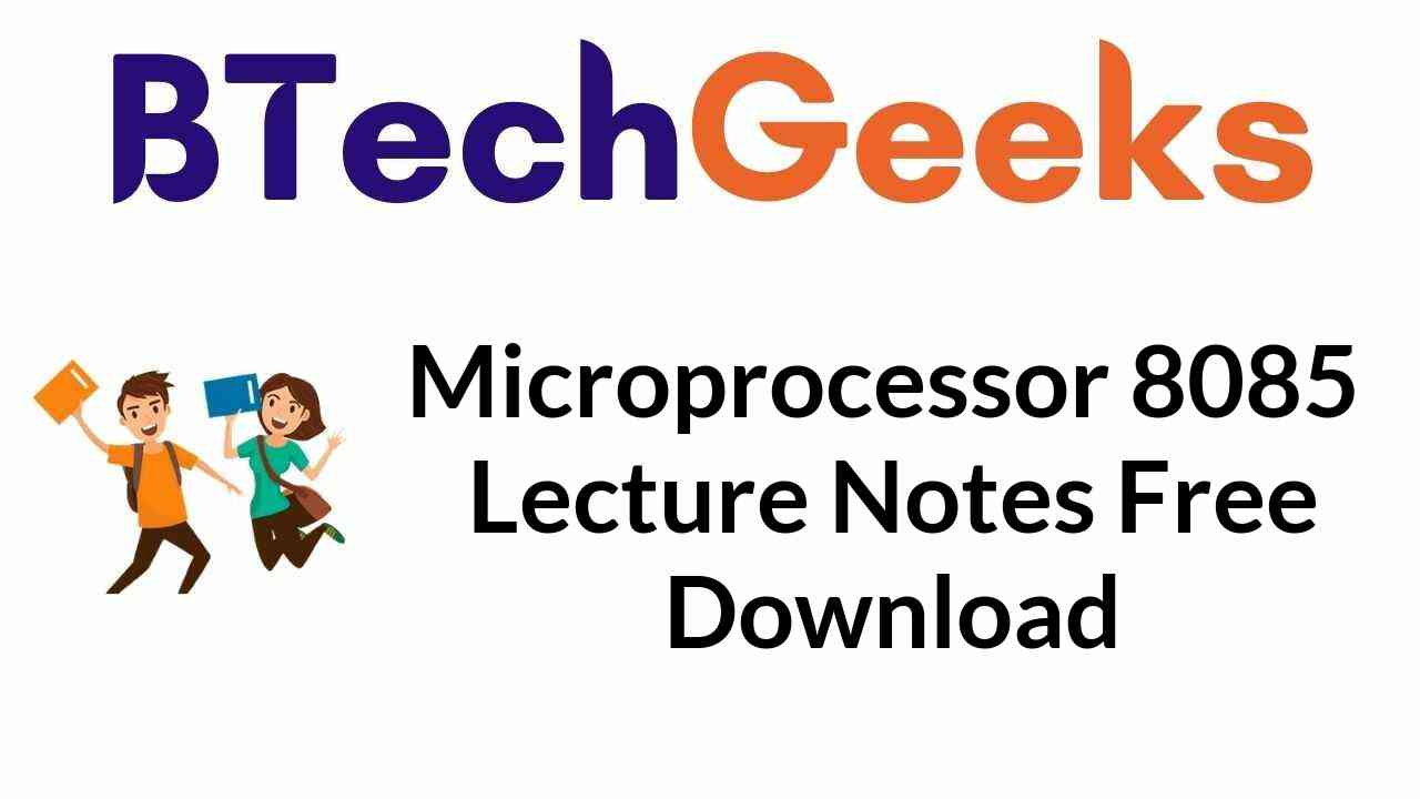 microprocessor-8085-lecture-notes-free-download