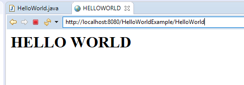 How to create Hello World Servlet example using eclipse IDE with Tomcat 7 14