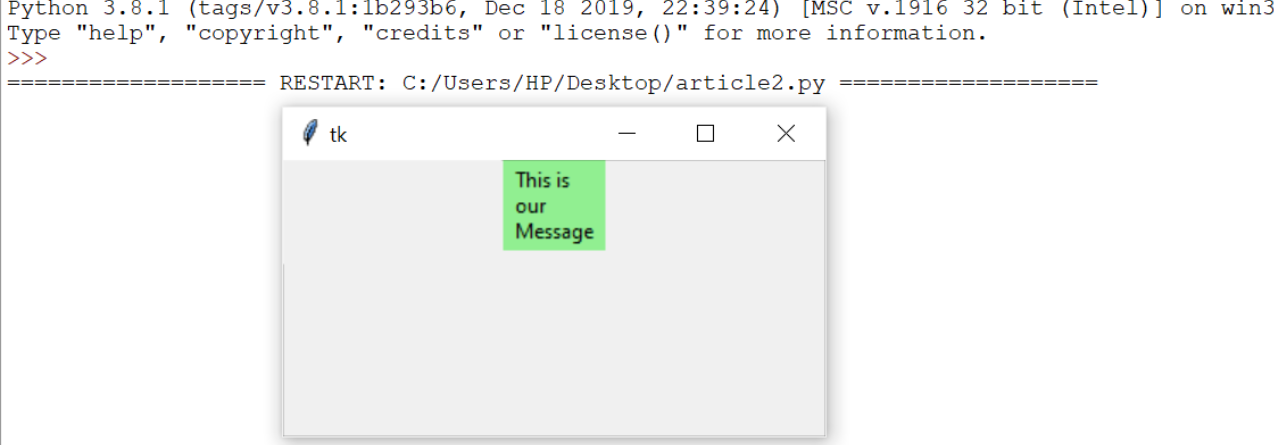 Python-GUI-Programming-With-Tkinter_message