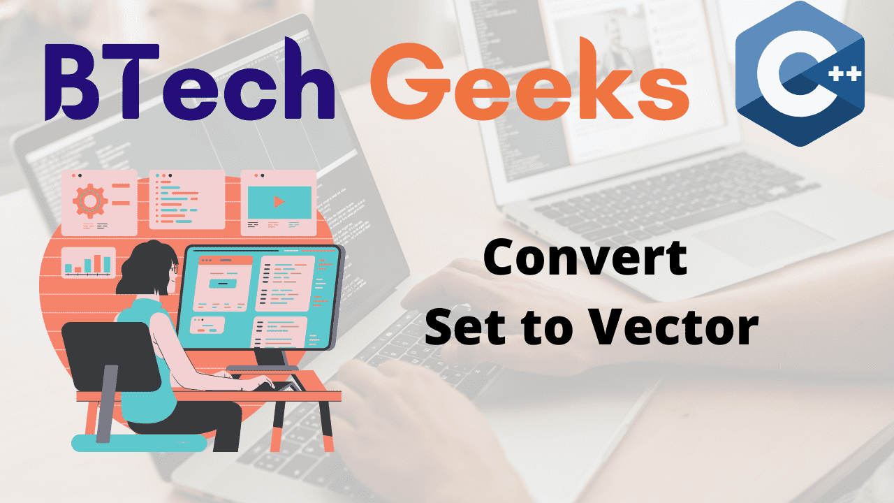 C++ Convert Set to Vector