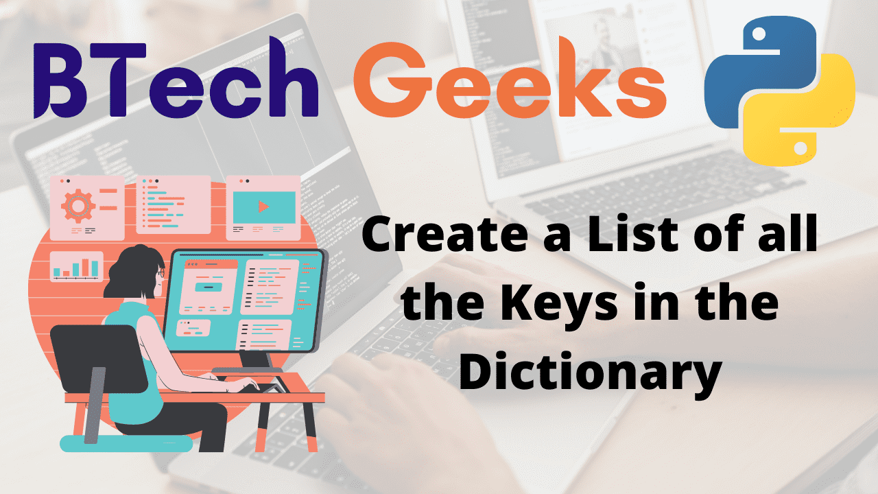 Create a List of all the Keys in the Dictionary