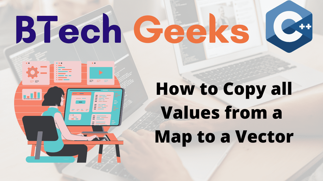 How to Copy all Values from a Map to a Vector