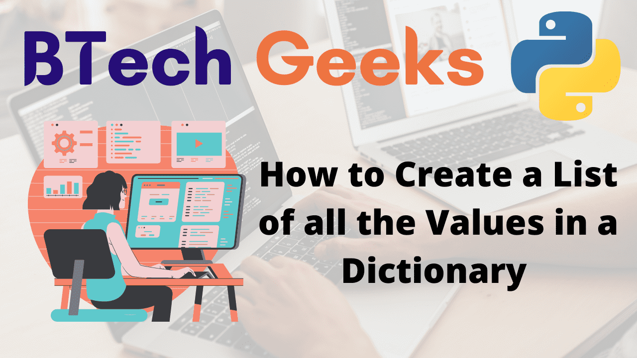 How to Create a List of all the Values in a Dictionary