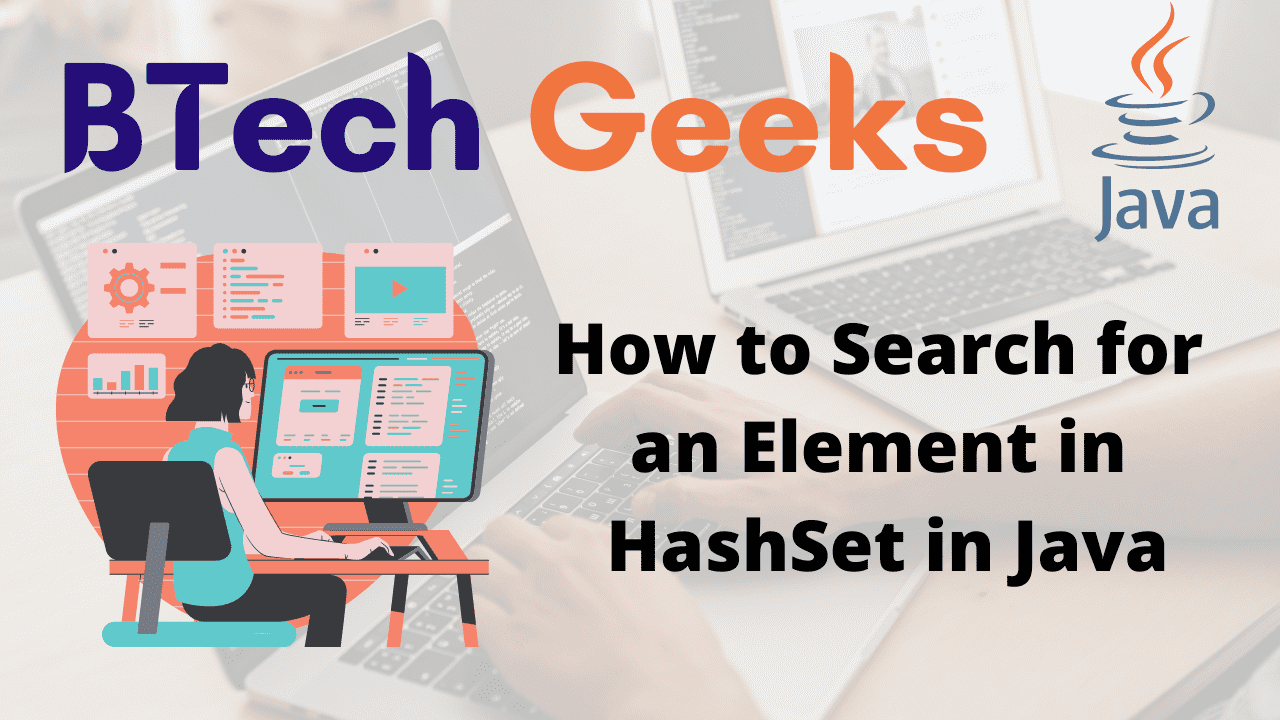 How to Search for an Element in HashSet in Java