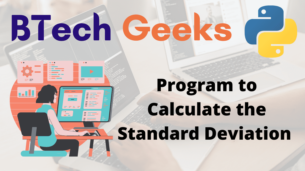 Program to Calculate the Standard Deviation