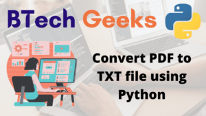 convert pdf to text python