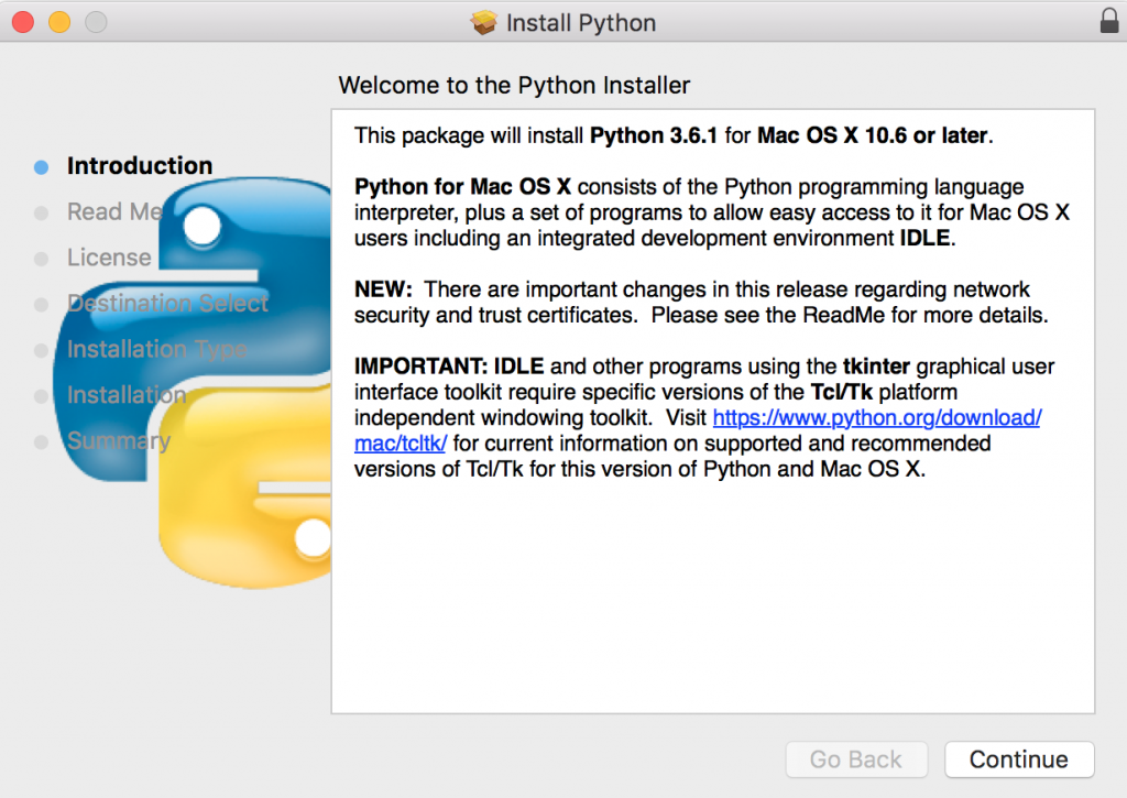 How to install Python in macOS