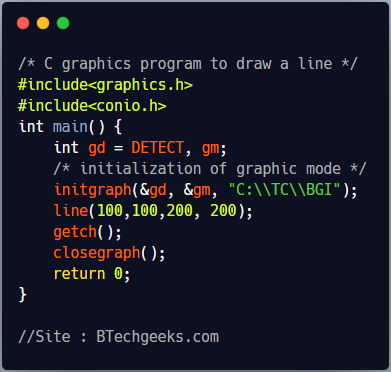 C Graphics Programming Tutorial
