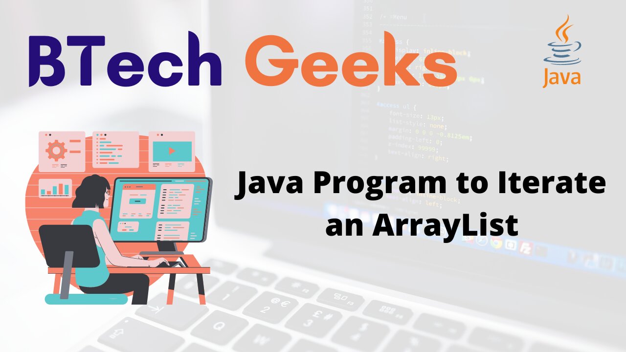 Java Program to Iterate an ArrayList