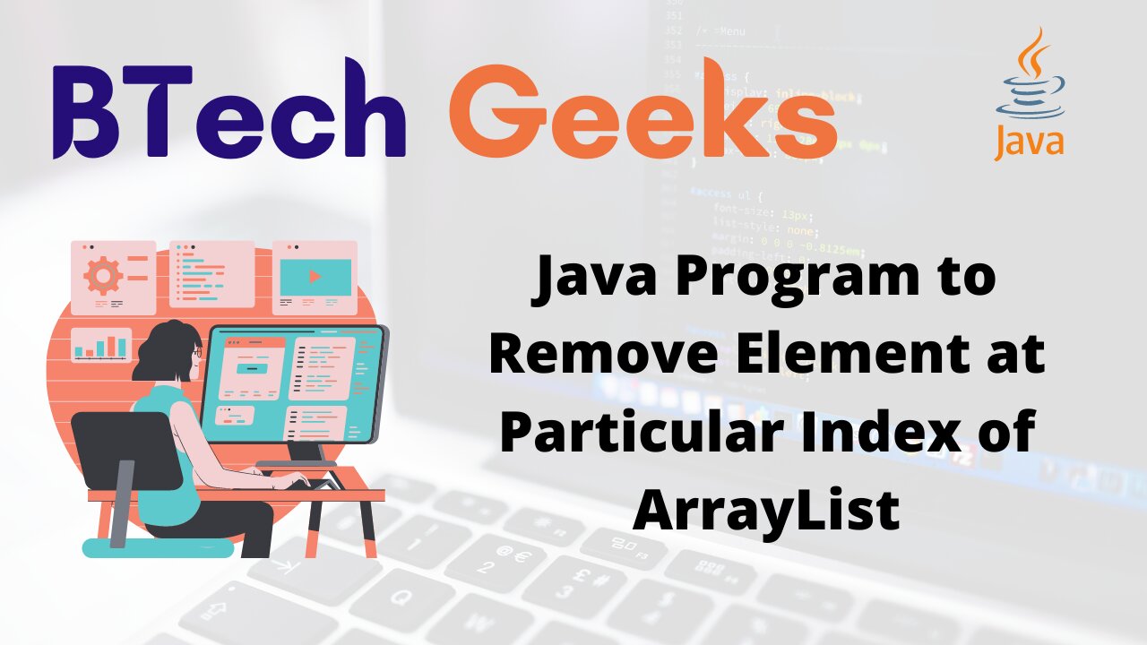 Java Program to Remove Element at Particular Index of ArrayList
