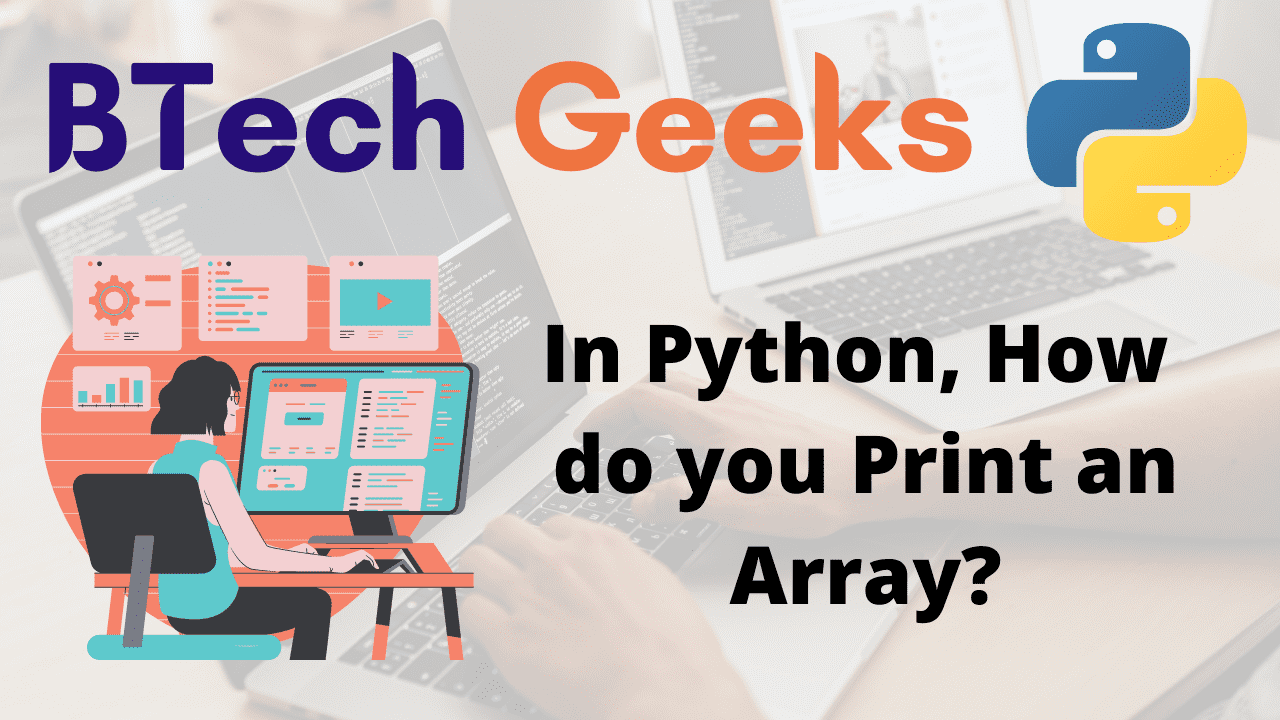 In Python, How do you Print an Array