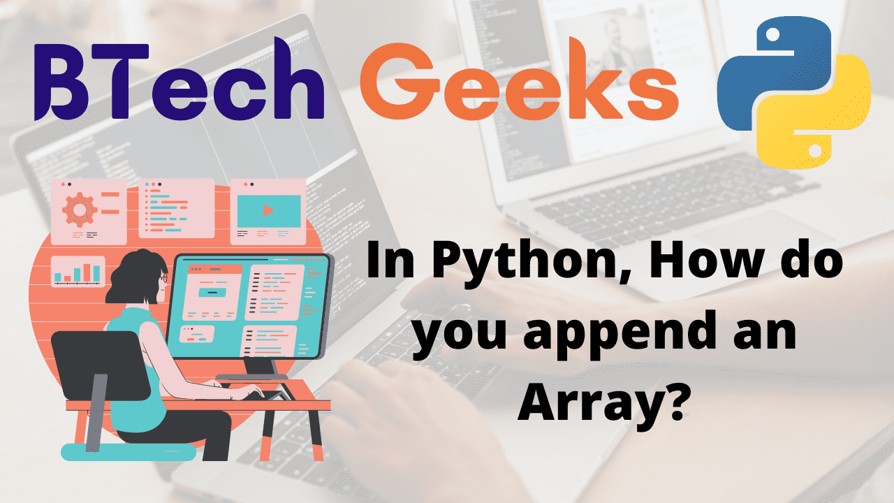 In Python, How do you append an Array