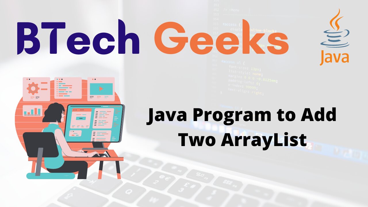 Java Program to Add Two ArrayList