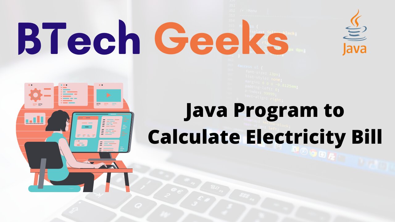 Java Program to Calculate Electricity Bill