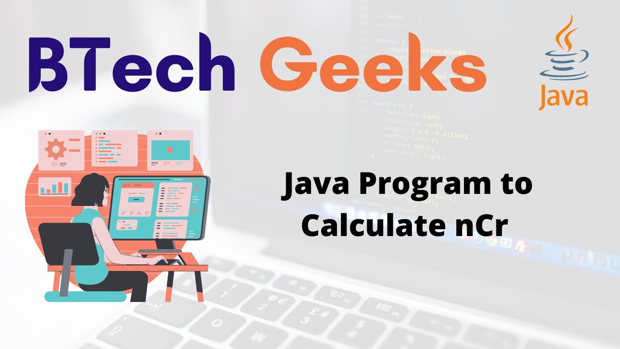 Java Program to Calculate nCr