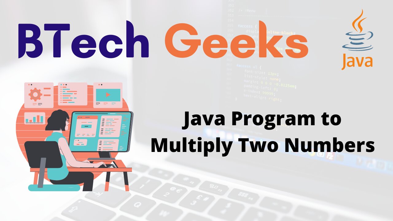 Java Program to Multiply Two Numbers