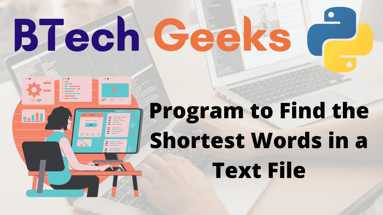 Python Program to Find the Shortest Words in a Text File