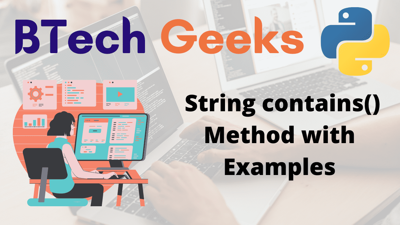 String contains() Method with Examples