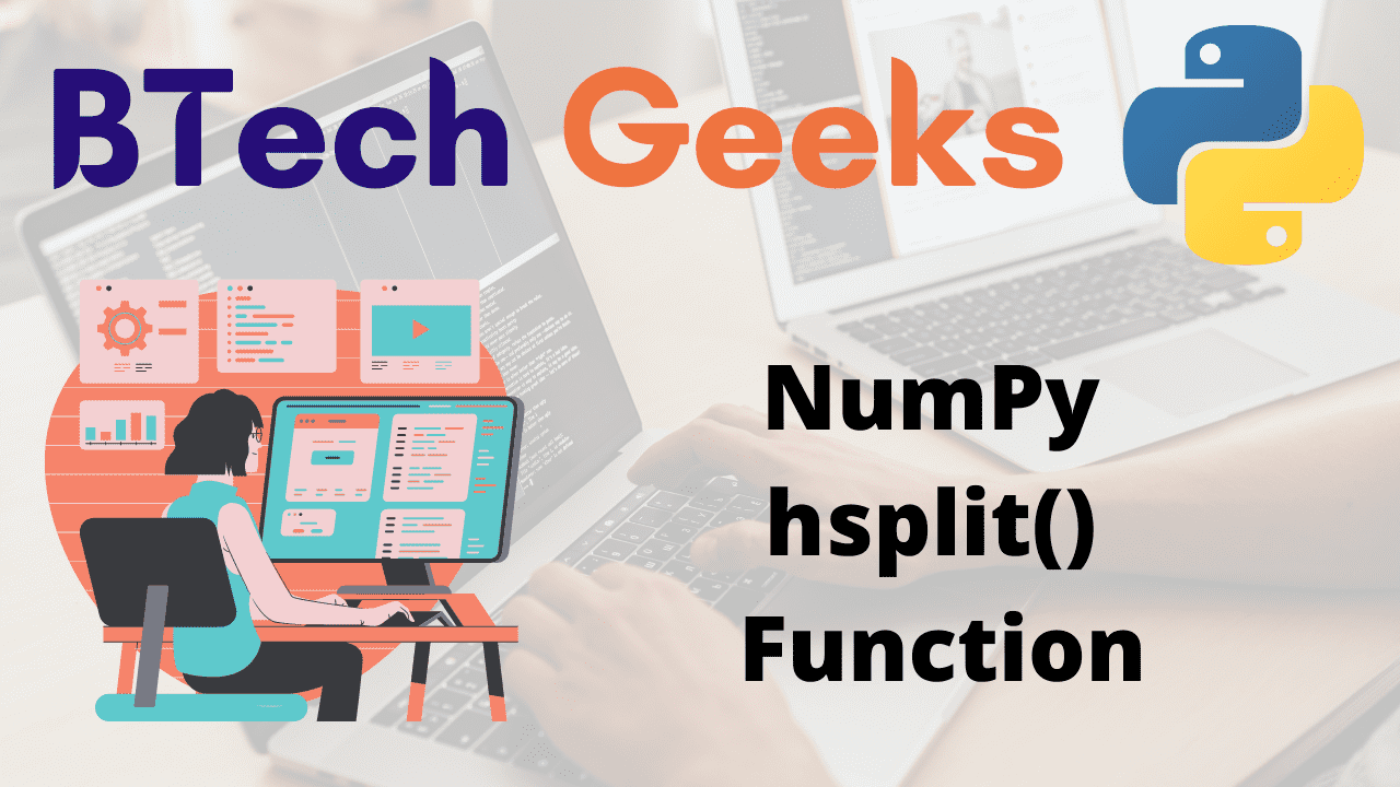 Python NumPy hsplit() Function