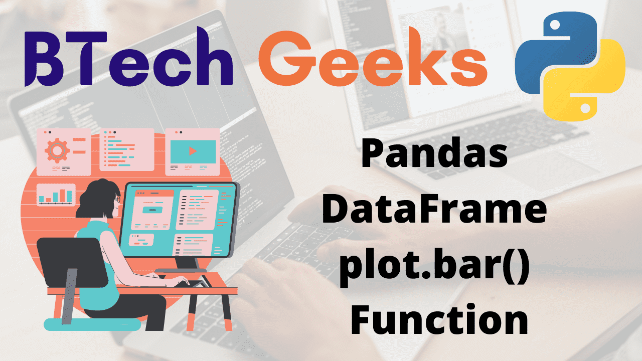 Pandas DataFrame plot.bar() Function