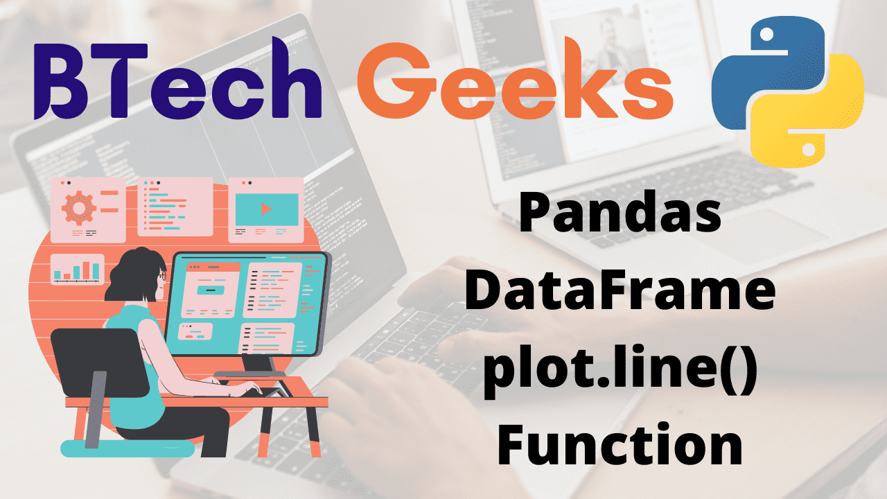 Pandas DataFrame plot.line() Function