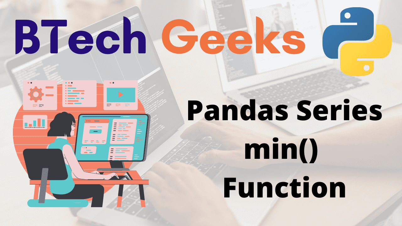 Python Pandas Series min() Function