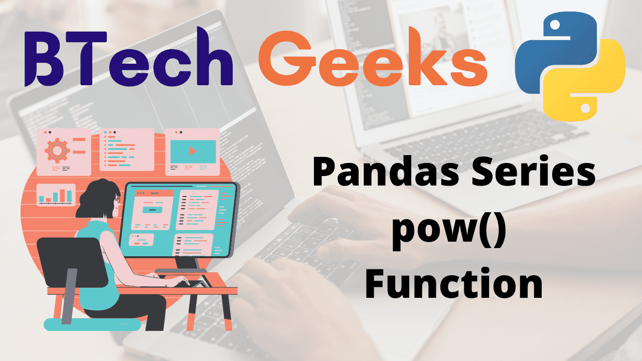 Python Pandas Series pow() Function