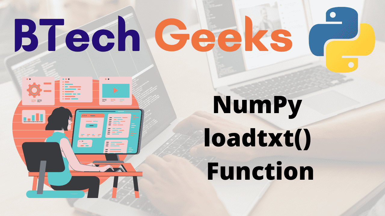 Python NumPy loadtxt() Function