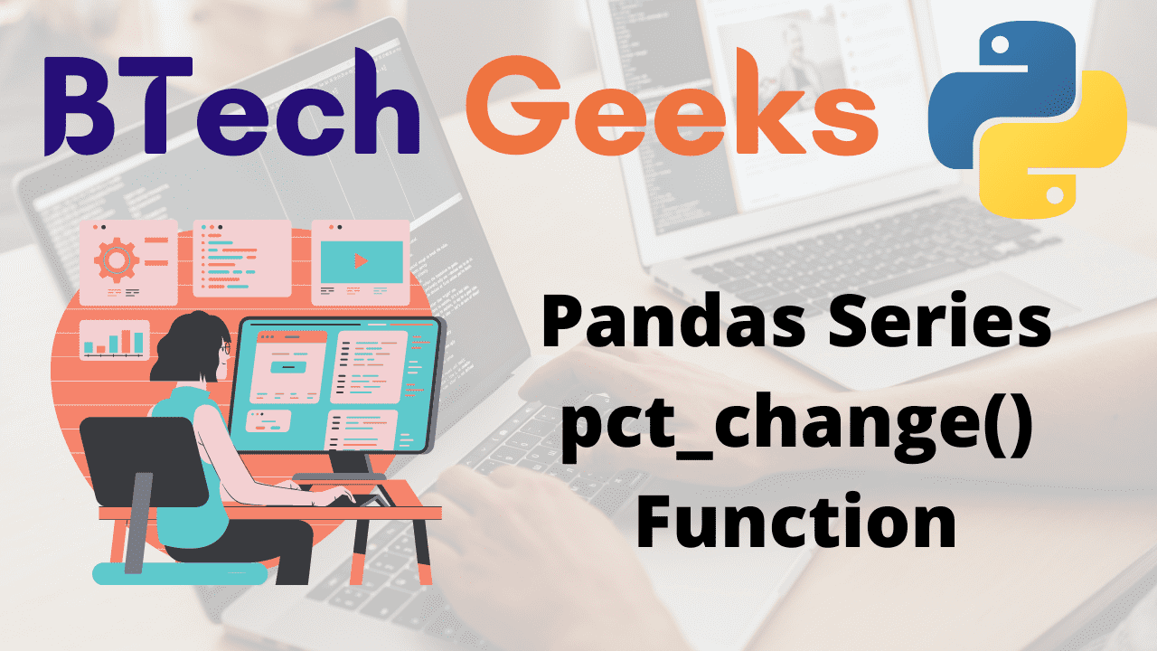 Python Pandas Series pct_change() Function