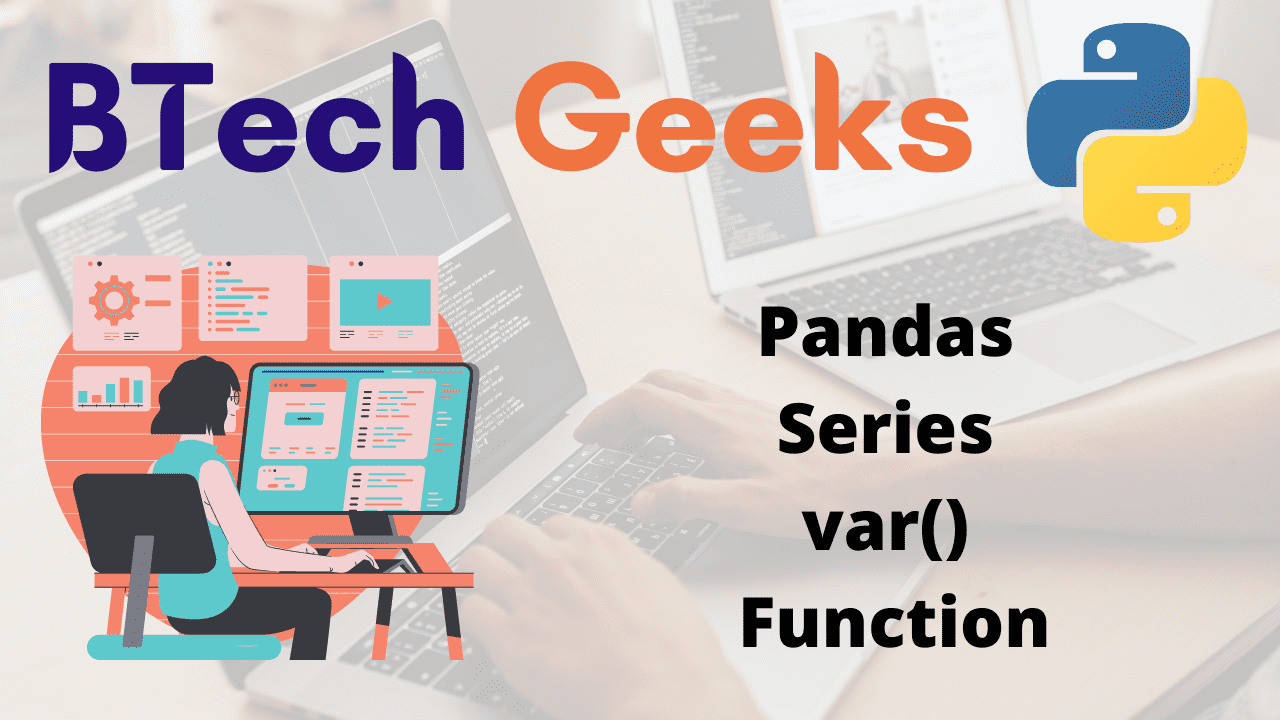 Python Pandas Series var() Function