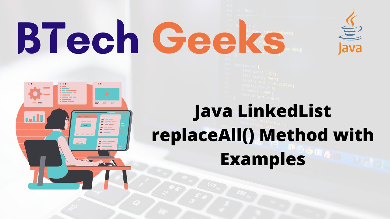 Java LinkedList replaceAll() Method with Examples