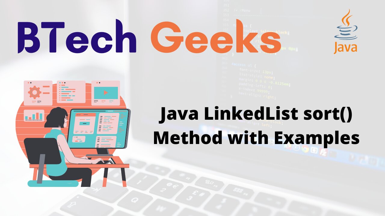 Java LinkedList sort() Method with Examples