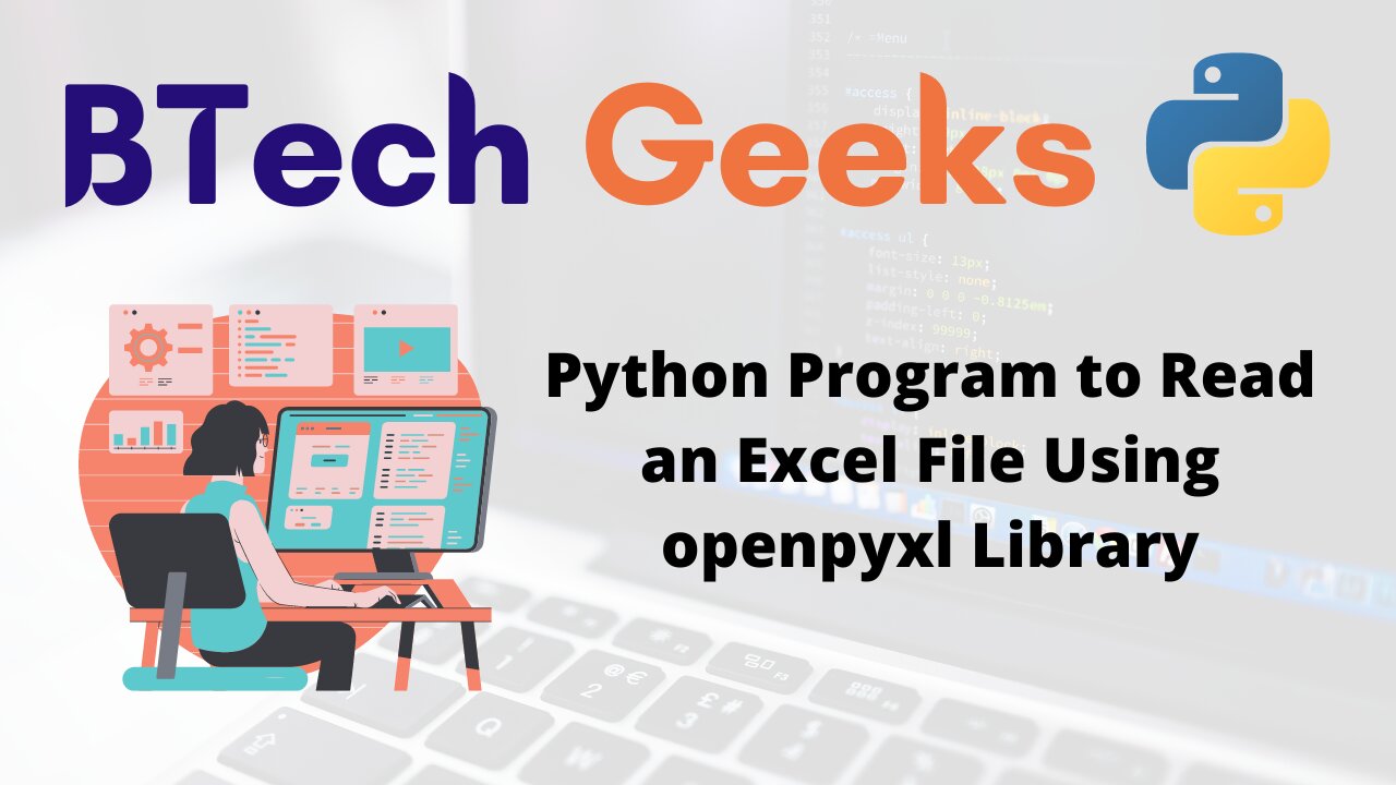 Python Program to Read an Excel File Using openpyxl Library