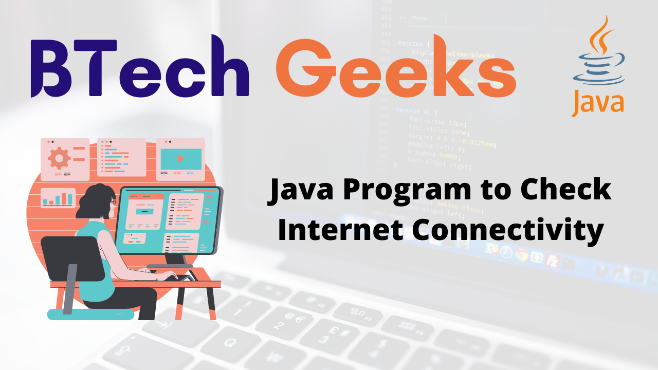 Java Program to Check Internet Connectivity