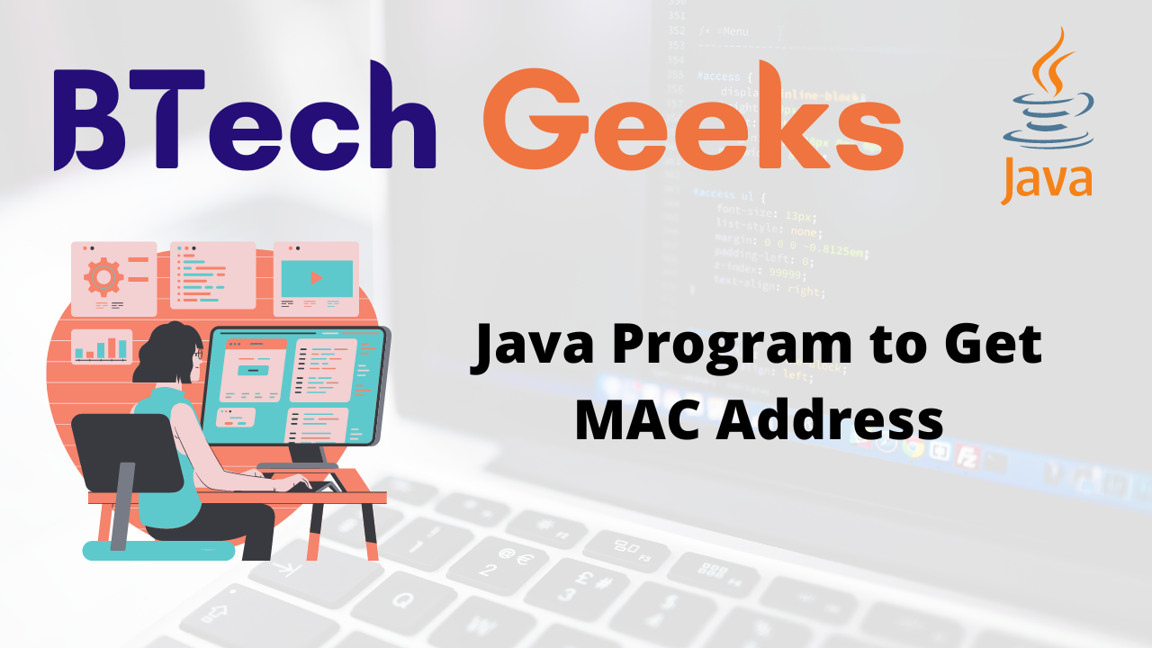 Java Program to Get MAC Address