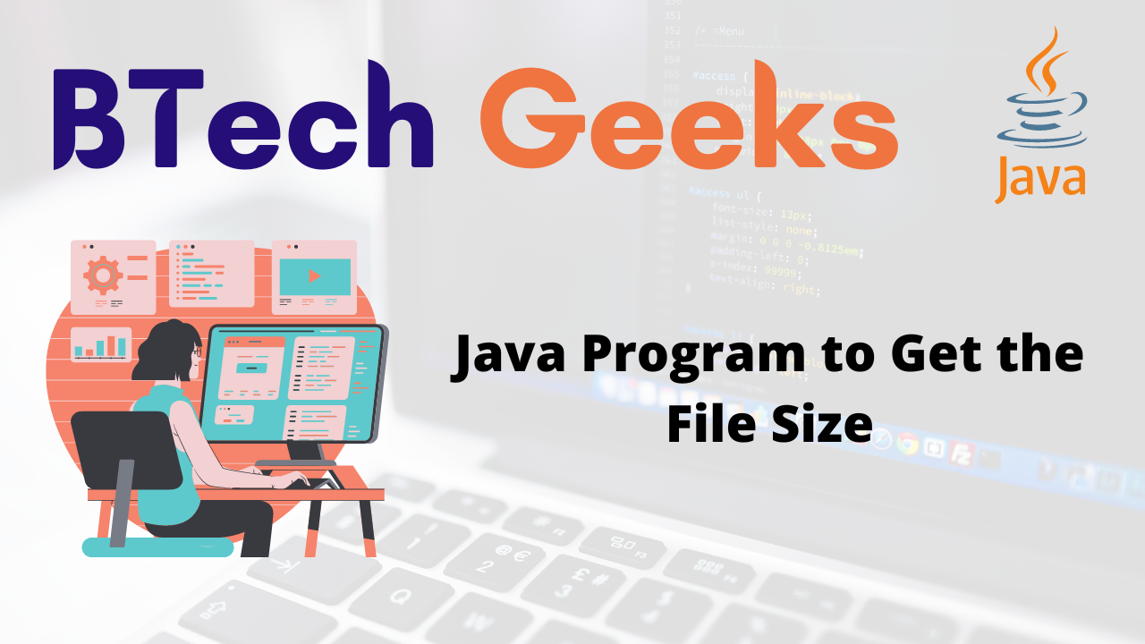 Java Program to Get the File Size